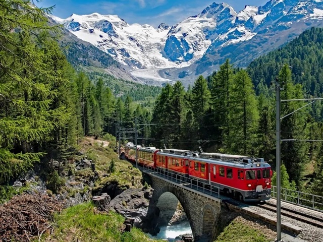 Szwajcaria - Bernina Express