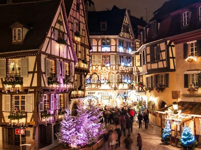 Świąteczna Alzacja - Strasburg, Colmar i