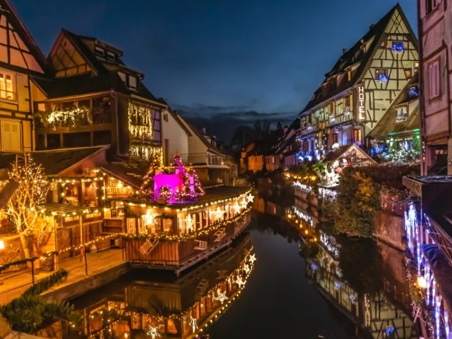 Colmar i Strasburg - Alzackie Jarmarki Ś